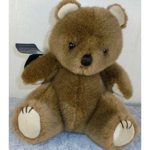 Vintage 1983 Carousel by Guy Tumbles Bear Plush Stuffed Animal Toy 9" high NOS